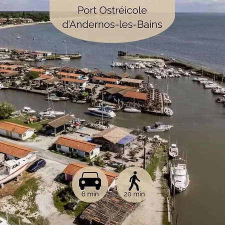 Architect-designed villa, 6 bedrooms, private pool * Andernos-les-Bains